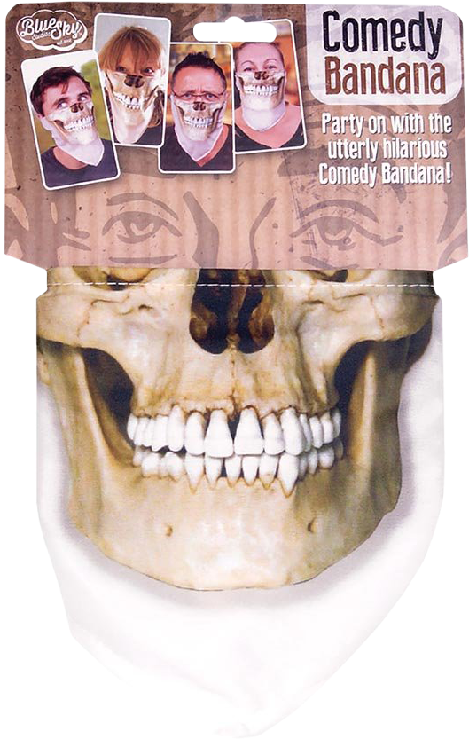 Comedy - Skull (543x870), Png Download