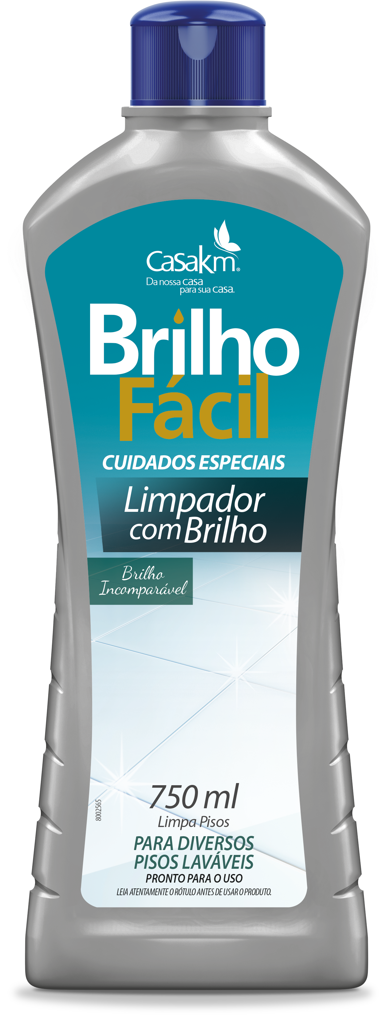 Brilho Fácil Cuidados Especiais Limpador Para Pisos - Brilho Facil Para Porcelanato (1652x3498), Png Download