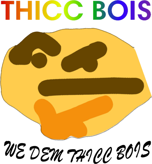 Thicc-bois - Overwatch (500x541), Png Download