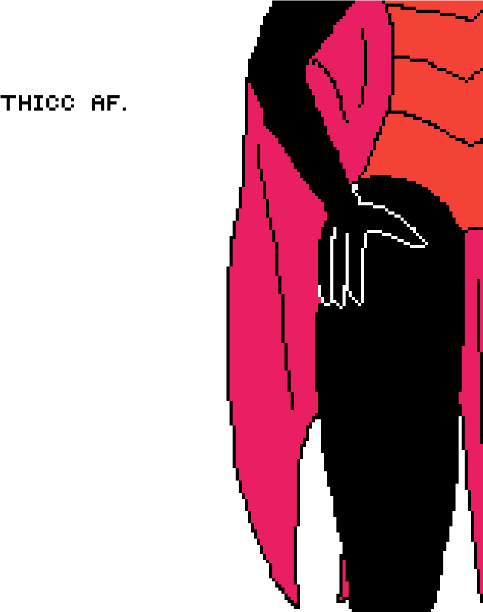 Bloodking Grimm Thicc - Illustration (1200x1200), Png Download