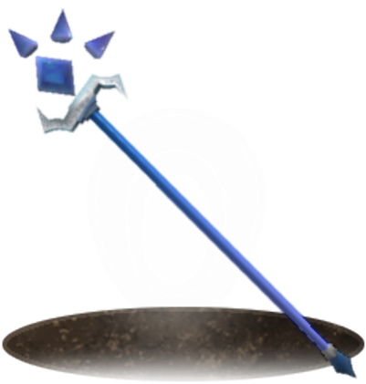 Staff Of Ice - Ice Magic Staff (420x420), Png Download