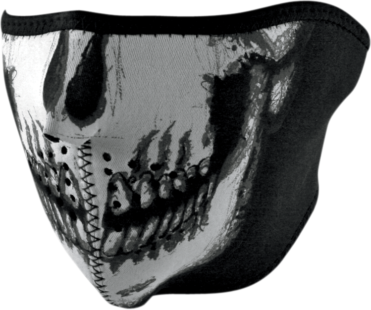 Zan Headgear Half Mask, Neoprene, Glow (749x626), Png Download