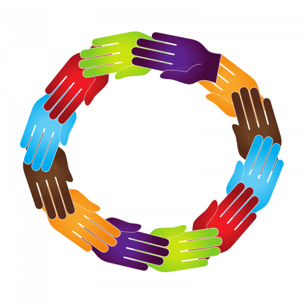 What Is The Link Between Racism And Homelessness - Circle (600x600), Png Download