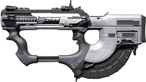 A Submachine Gun-assault Rifle Hybrid - Ripper Cod Ghost Png (500x282), Png Download