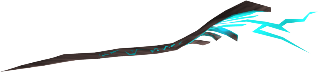 Lightning Staff - Lightning Staff Png (1094x248), Png Download