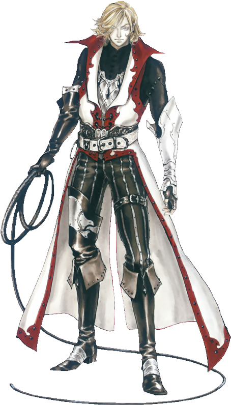Just A Post Of Leon Belmont Aka My Favorite Belmont - Castlevania Lament Of Innocence Artwork (486x810), Png Download