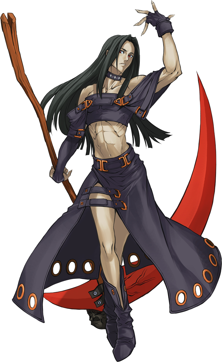 Testament, Tba - Guilty Gear Characters (740x1204), Png Download