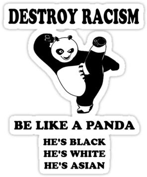 Racist Ranting And Positive Energy - Internationaler Tag Gegen Rassismus (375x360), Png Download
