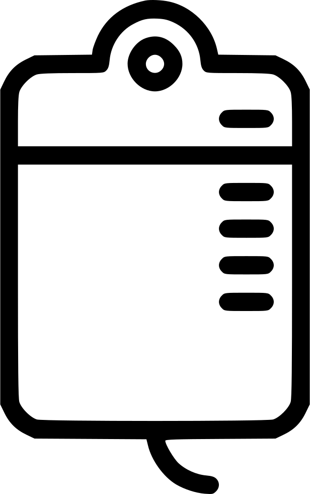 Iv Bag - - Portable Network Graphics (616x980), Png Download