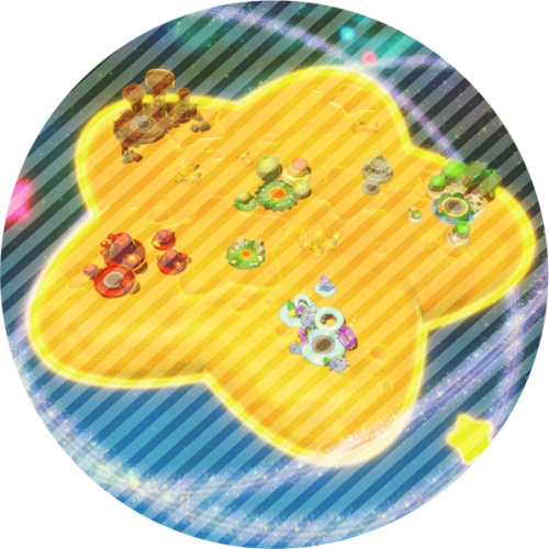 Chase The Dark Hearts Across The World Of Miracles - Kirby Star Allies Planet Popstar (500x500), Png Download