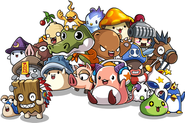 Maple Story Png - Pocket Maplestory Monster List (604x423), Png Download