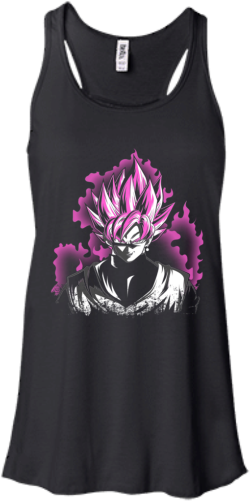 Goku Black T Shirt Super Saiyan Rose T Shirt Hoodie - Cute Monogrammed Tank Top (1024x1024), Png Download
