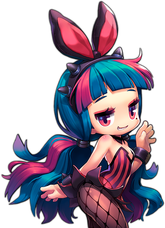 Pin By Minty Zorua On Maplestory In 2018 - Maplestory 2 Bunny Girl (600x800), Png Download