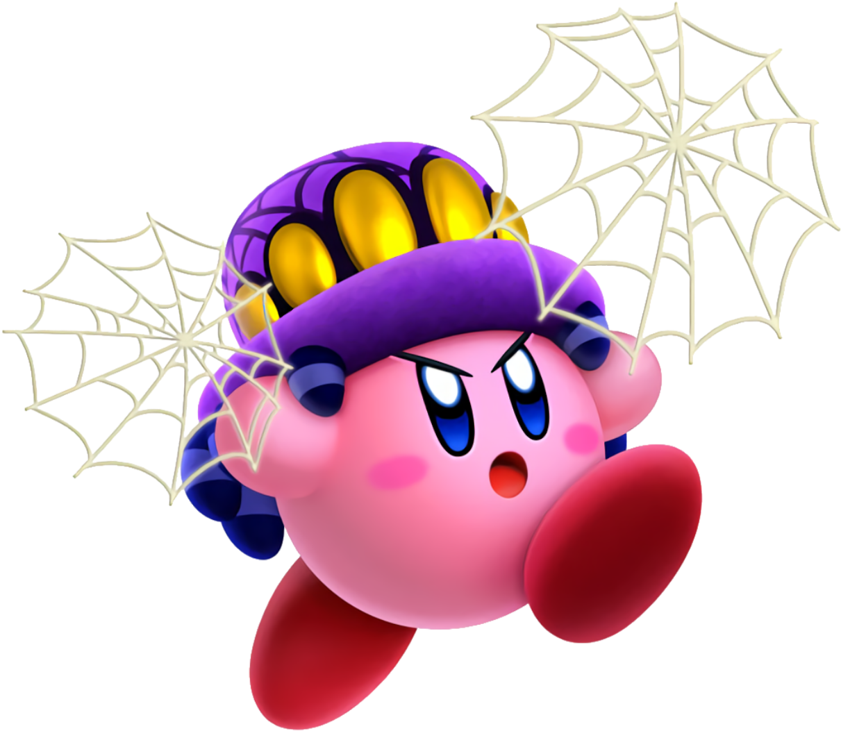 Spider Is One Of Kirby's Copy Abilities, First Appearing - Kirby Star Allies Spider (1280x1110), Png Download