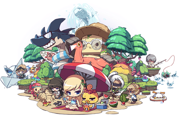 Previewpost Section-3 - Maplestory Chew Chew Island (600x402), Png Download