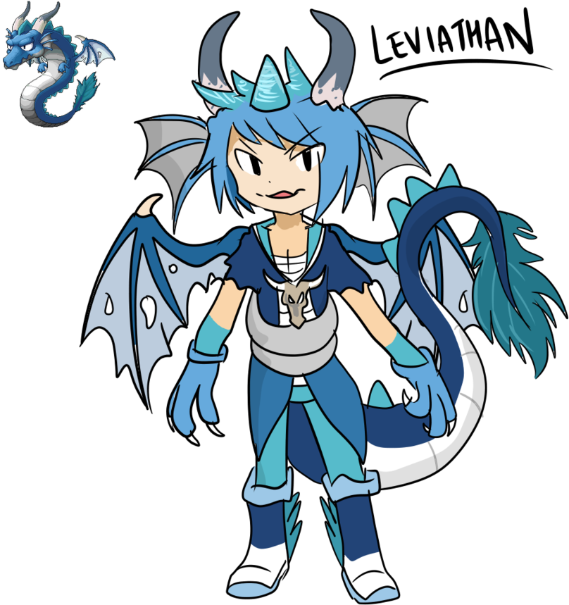 Clip Library Library Atlantis Drawing Leviathan - Maplestory Monsters (883x905), Png Download