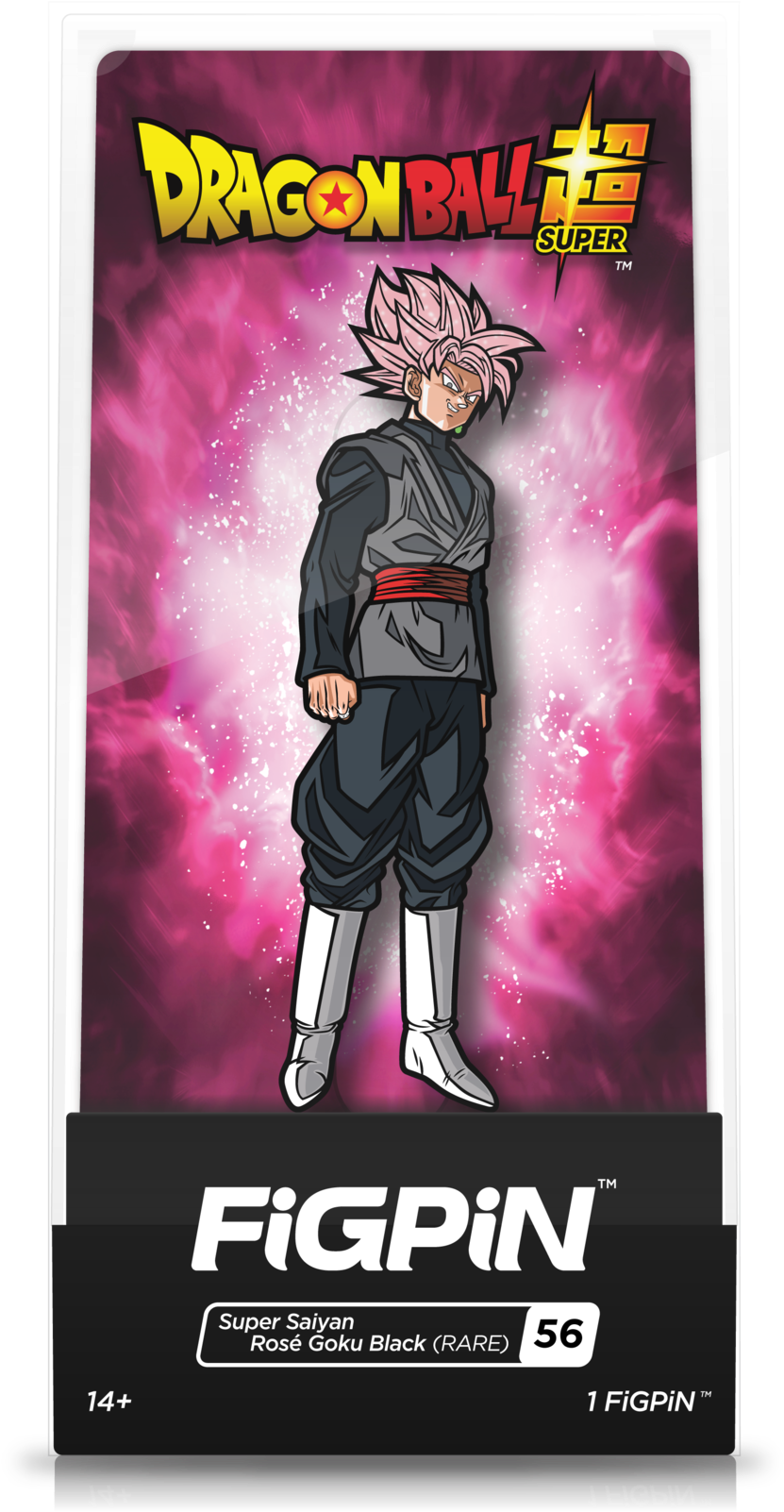 Super Saiyan Rosé Goku Black - Dragon Ball Super Figpin (1024x1792), Png Download