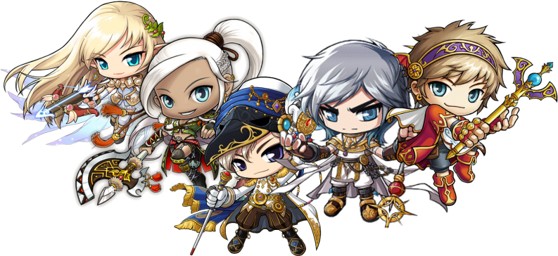 Heroesico - Maplestory Legendary Heroes (801x390), Png Download