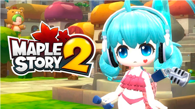 Maplestory 2 Beta Key Giveaway - Maplestory 2 (690x443), Png Download