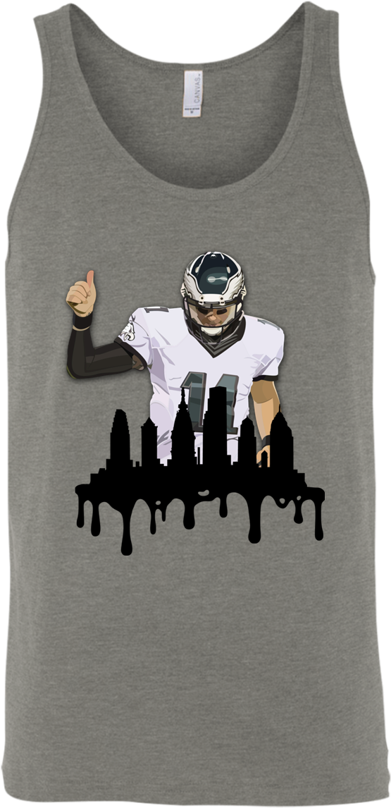 Carson Wentz Unisex Tank - The Notorious B.i.g. (1155x1155), Png Download