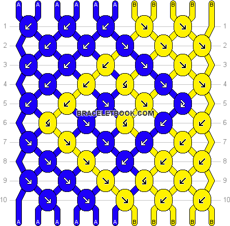 Bracelet Book Wave Friendship Bracelet Pattern Yin Yang Friendship