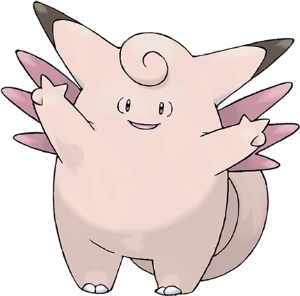 Clefable, Alolan Vulpix - Pokemon Clefairy (475x475), Png Download