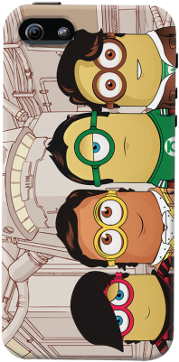 Minions Complete Case For Iphone 5/5s - Gadgetswrap Printed Back Cover And Case For Apple Iphone (300x400), Png Download