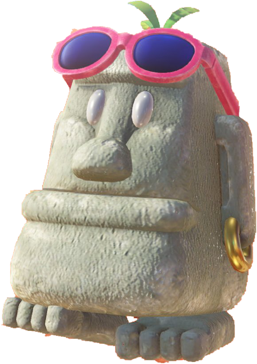 Moe-eye - Mario Odyssey Moe Eye (1099x1347), Png Download
