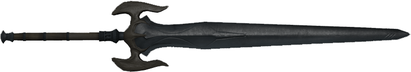 Steel Sword Skyrim - Blade (1118x477), Png Download