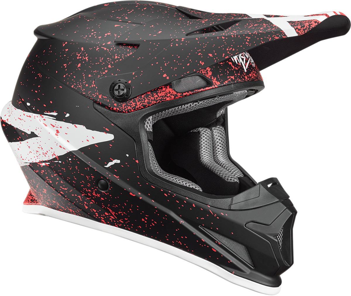 Dirt Bike Helmets Full Face - Thor Sector Hype Pink (1200x1014), Png Download