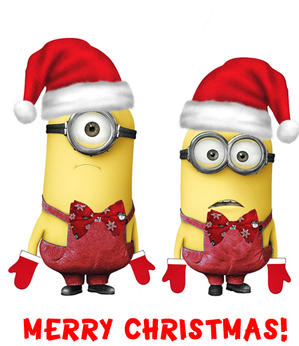 Xmasminion - Despicable Me 2 (425x567), Png Download