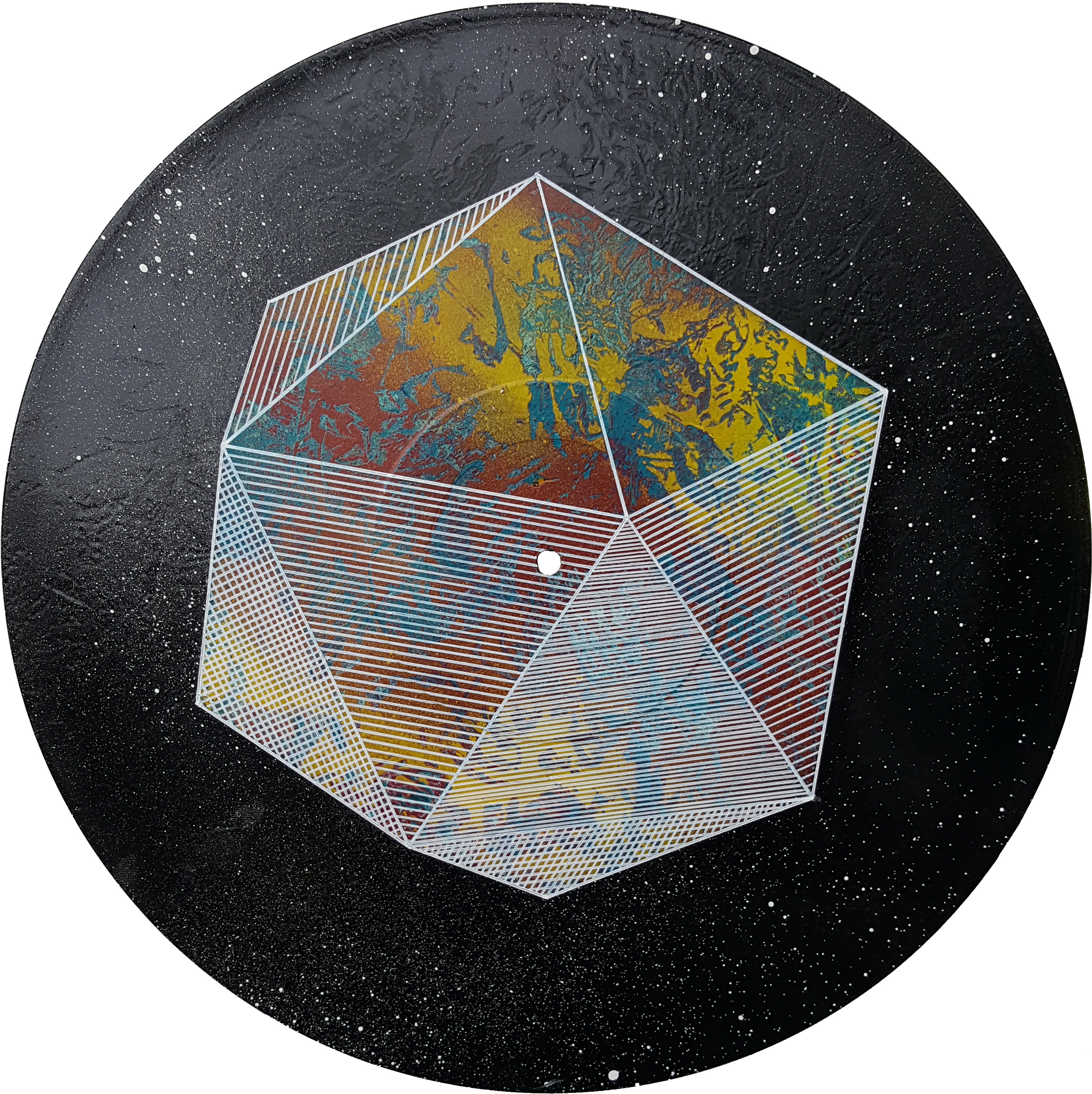 Blue Icosahedron - Icosahedron (3000x3000), Png Download