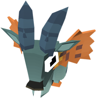 Baby Aqua Goat - Goat (395x402), Png Download