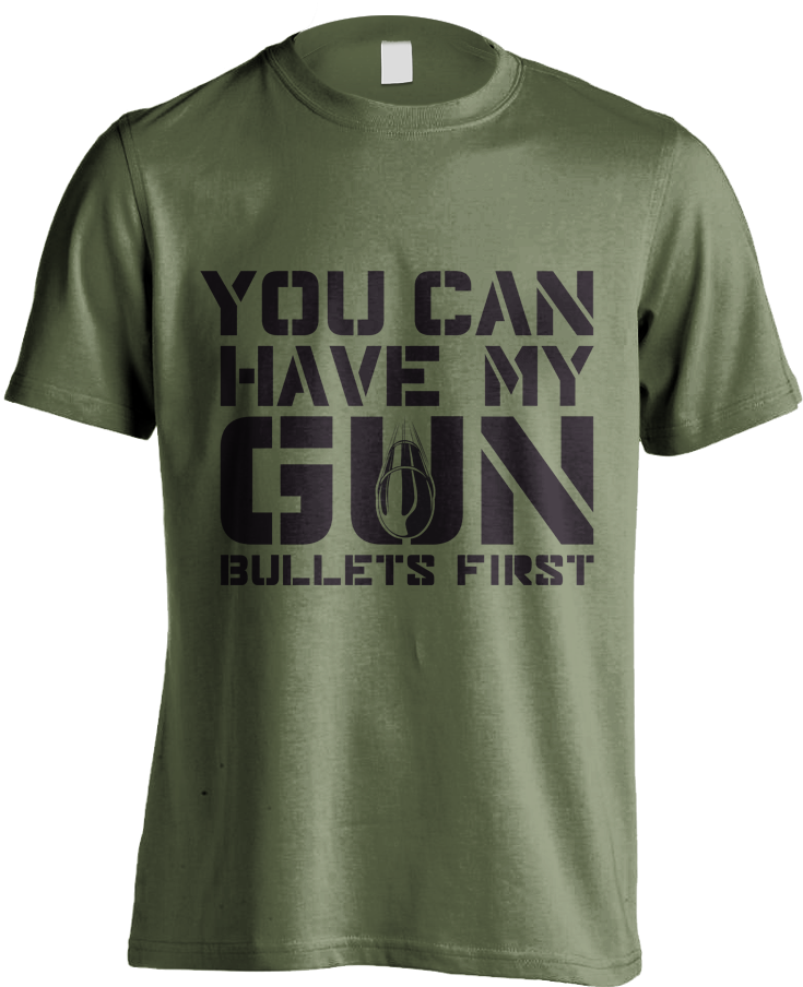 You Can Have My Gun - You Can Have My Gun Bullets First (942x970), Png Download