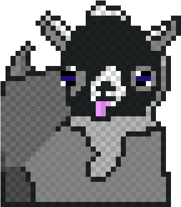 Baby Pygmy Goat - Baby Goat Pixel Art (500x490), Png Download
