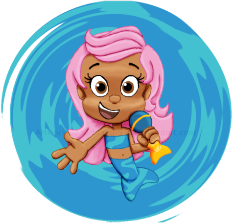 Bubble Guppies Characters Png For Kids - Molly Bubble Guppies Voice (500x458), Png Download