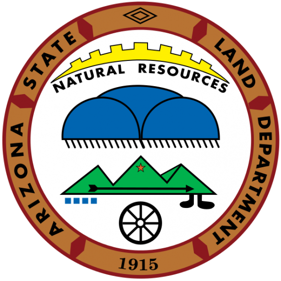 Pederson Group Successfully Bids For 23 Acres - Arizona State Land Department (558x558), Png Download