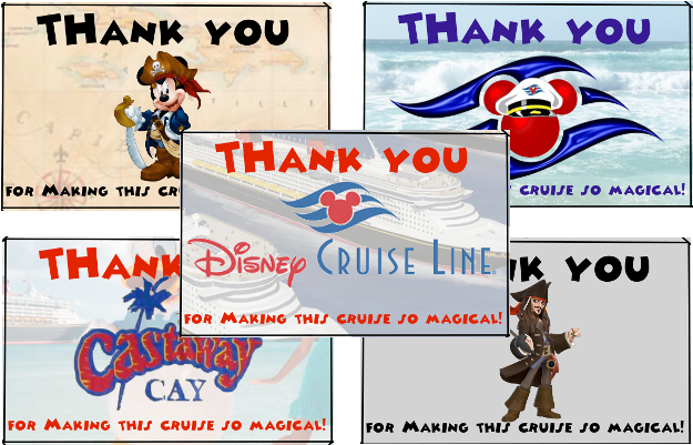 Disney Cruise Line Thank You - Disney Cruise Thank You (645x416), Png Download