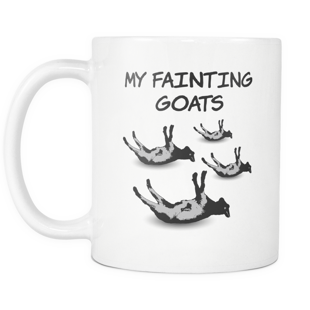My Fainting Goats Coffee Mug - Coffee Cup (1024x1024), Png Download