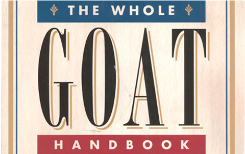 How To Dry Up A Doe Goat - Whole Goat Handbook By Janet Hurst (600x300), Png Download
