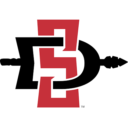 San Diego State Aztecs - Fathead 89-01339 San Diego State Aztecs Teammate Logo (420x420), Png Download