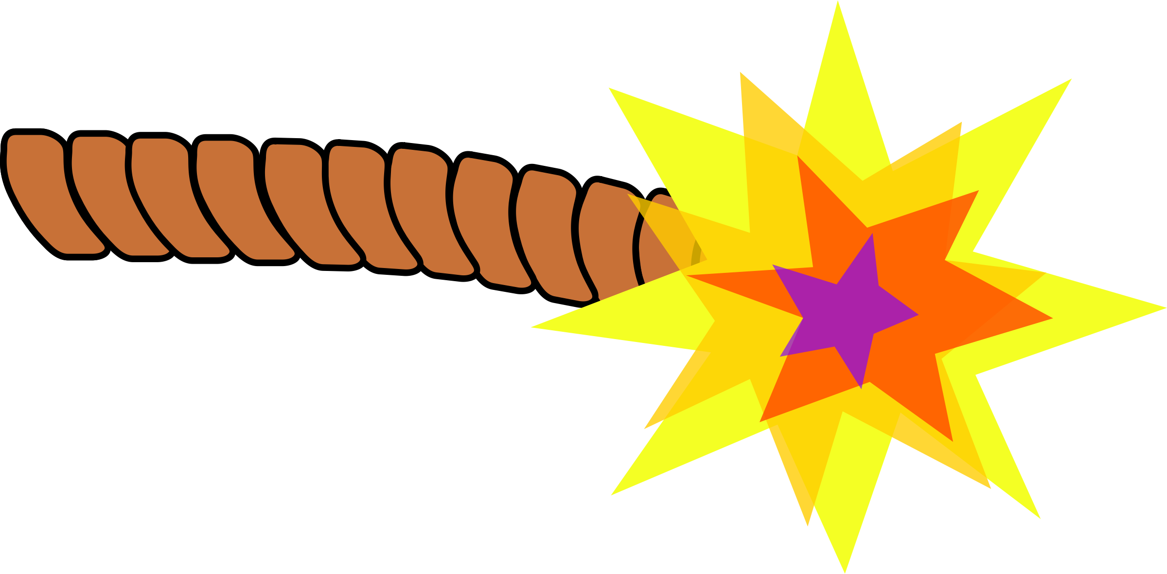 This Free Icons Png Design Of Lit Fuse (2400x1180), Png Download