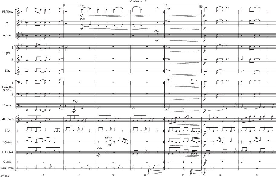 Wake Me Up When September Ends/homecoming Thumbnail - Jingle Bell Rock Ensemble (1056x816), Png Download