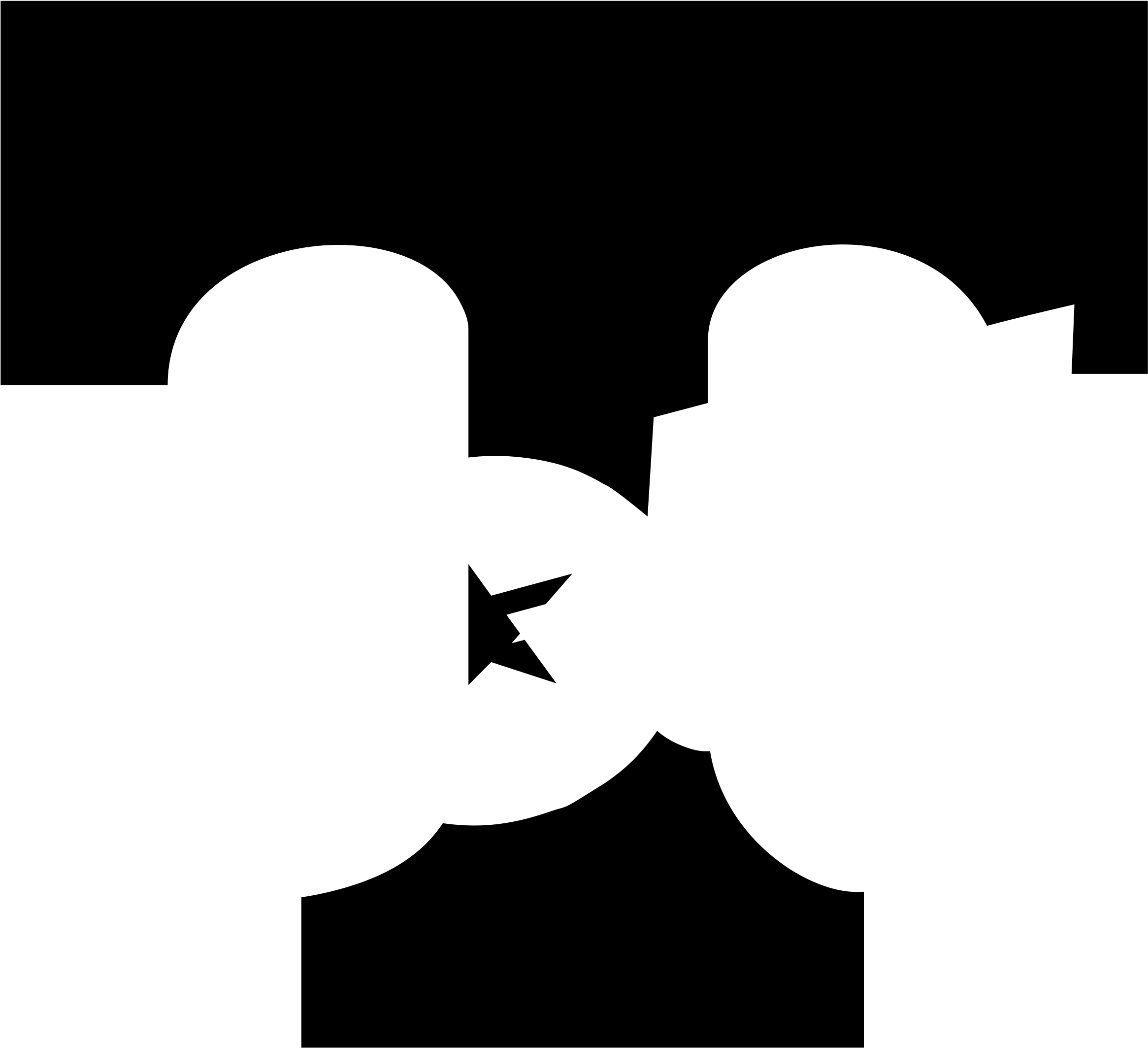 Tennessee Vols Logo Black And White (2400x2400), Png Download