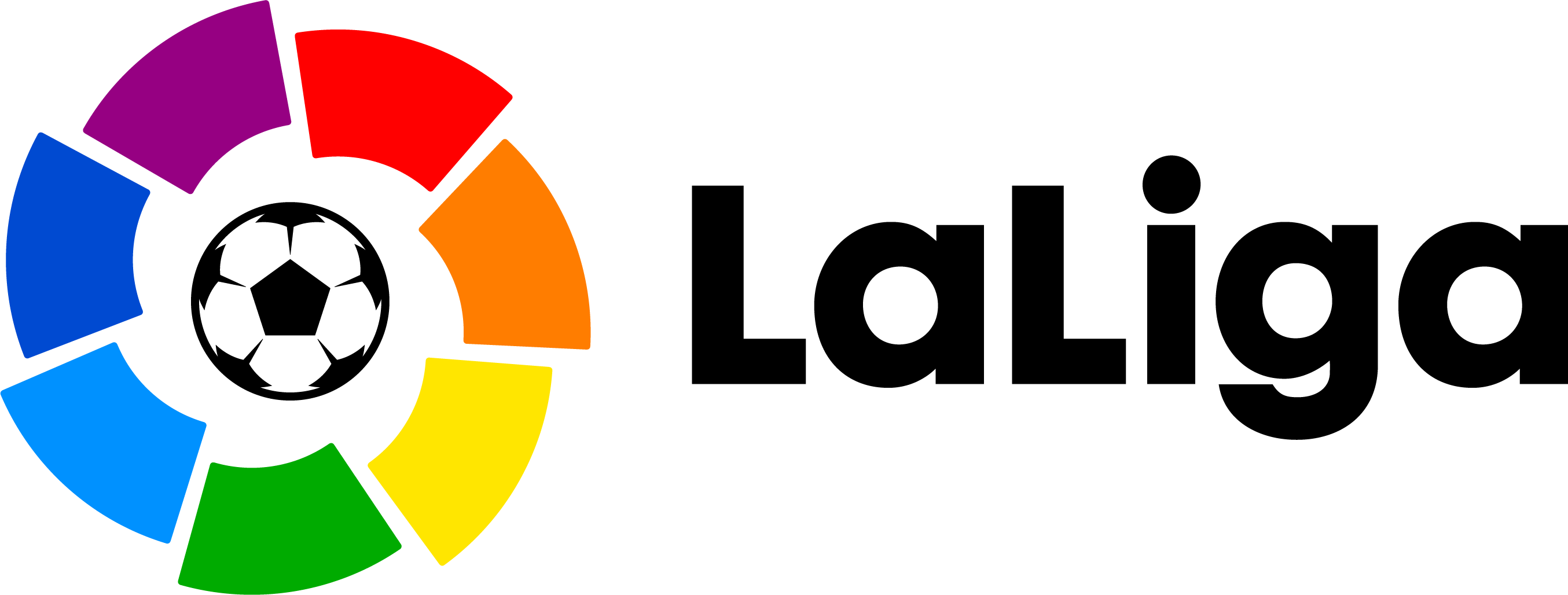 La Liga Logo Png (2709x1028), Png Download