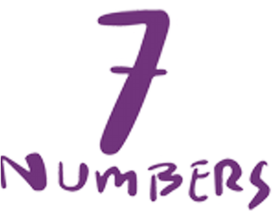 7 Numbers (400x400), Png Download
