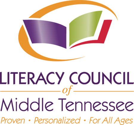 Lcmt Logo Rgb Alphav2 - Literacy Council Of Middle Tennessee (450x420), Png Download