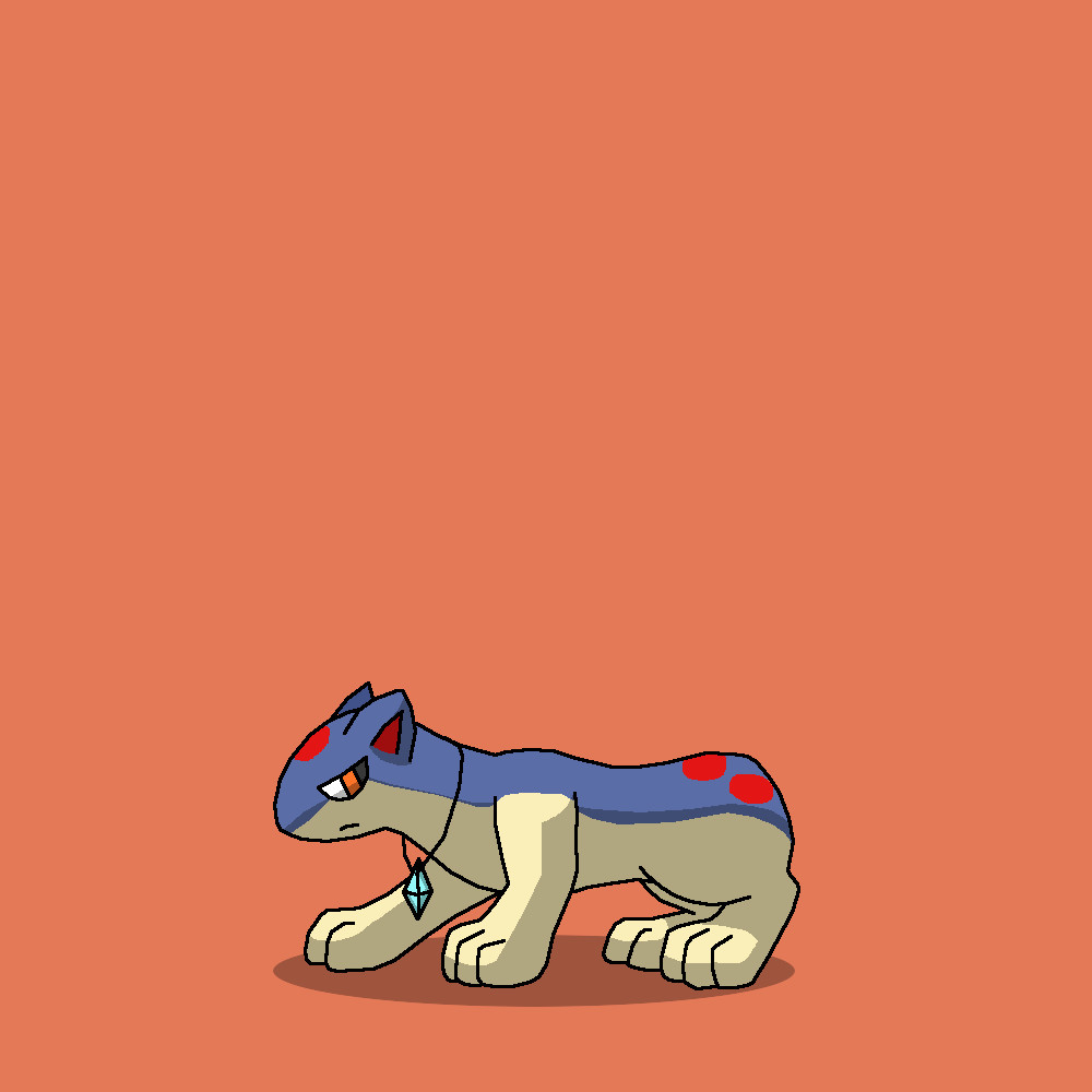 Flamey's Quilava Transformation Part - Cartoon (1000x1000), Png Download