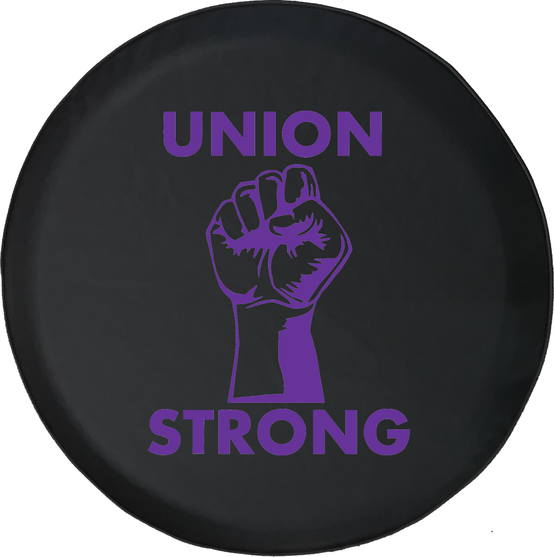 Labor Power Fist Uaw Trades Offroad Jeep Rv Camper - Car (1768x1777), Png Download