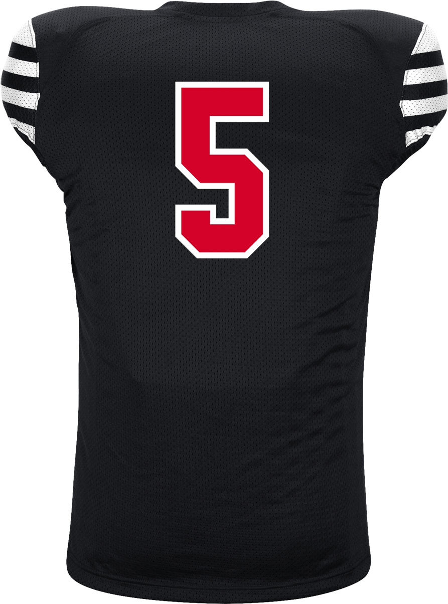 Adidas Stock Audible Football Jersey, Back View - Active Shirt (938x1250), Png Download
